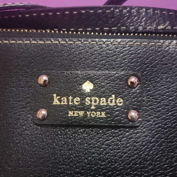 Kate Spade Black Leather Crossbody Bag - Picture 2 of 7